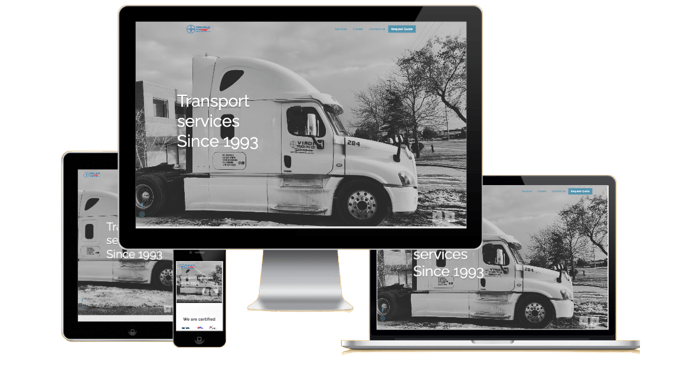 high standards web - trucking